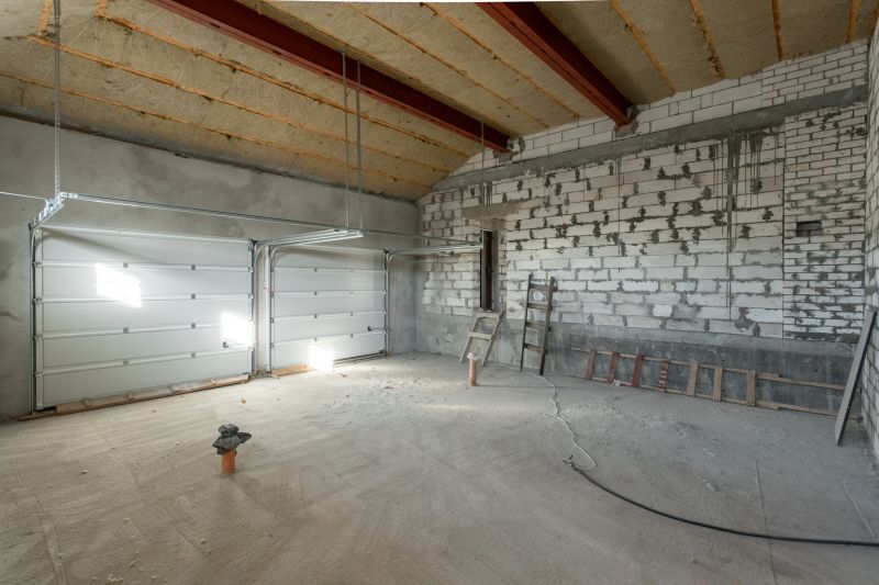 Garage Ceiling with Insulation