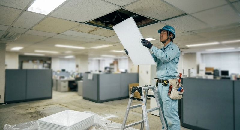 Suspended Ceiling Repair in Arvada, CO