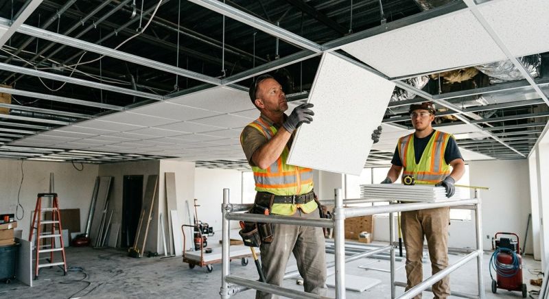 Tile Ceiling Installation in Arvada, CO
