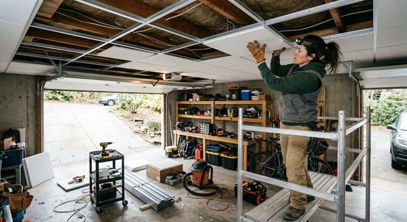 Garage Ceiling Replacement Service